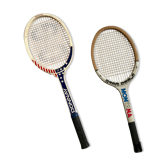 Raquettes de tennis vintage années 50-60s