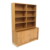 Scandinavian oak bookcase "öresund", Børge Mogensen, Sweden, 1960
