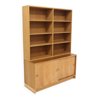 Bibliothèque scandinave en chêne "öresund", Børge Mogensen, Suède, 1960