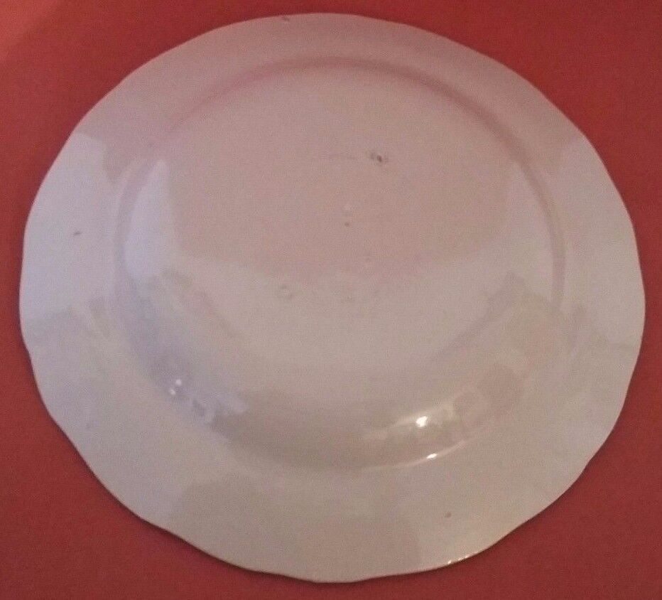 Assiette creuse Faïence de Lunéville XIXème