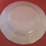 Hollow plate Faience de Lunéville XIXth