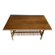 Vintage rattan coffee table