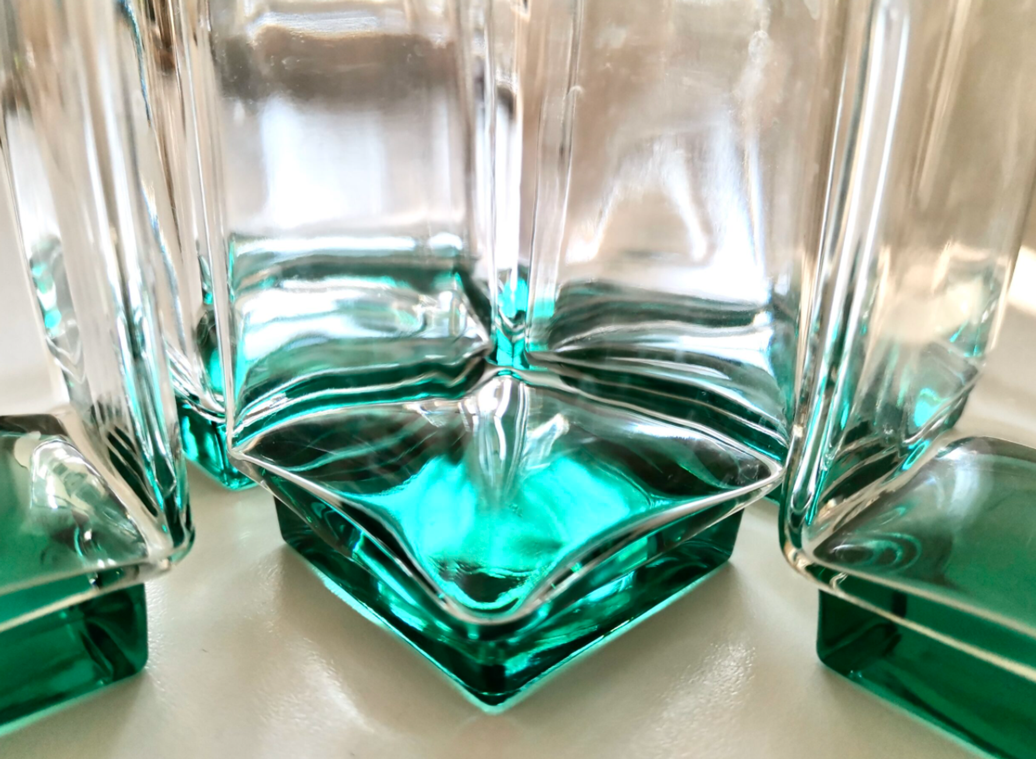 Set of 1970s glasses