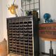 Industrial workshop furniture with metal drawers