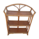 Rattan shelf