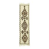 Tapis kilim vintage Herki tissé à la main en Turquie 80 cm x 273 cm