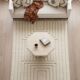Handmade rug in natural wool, 250cm x 150cm