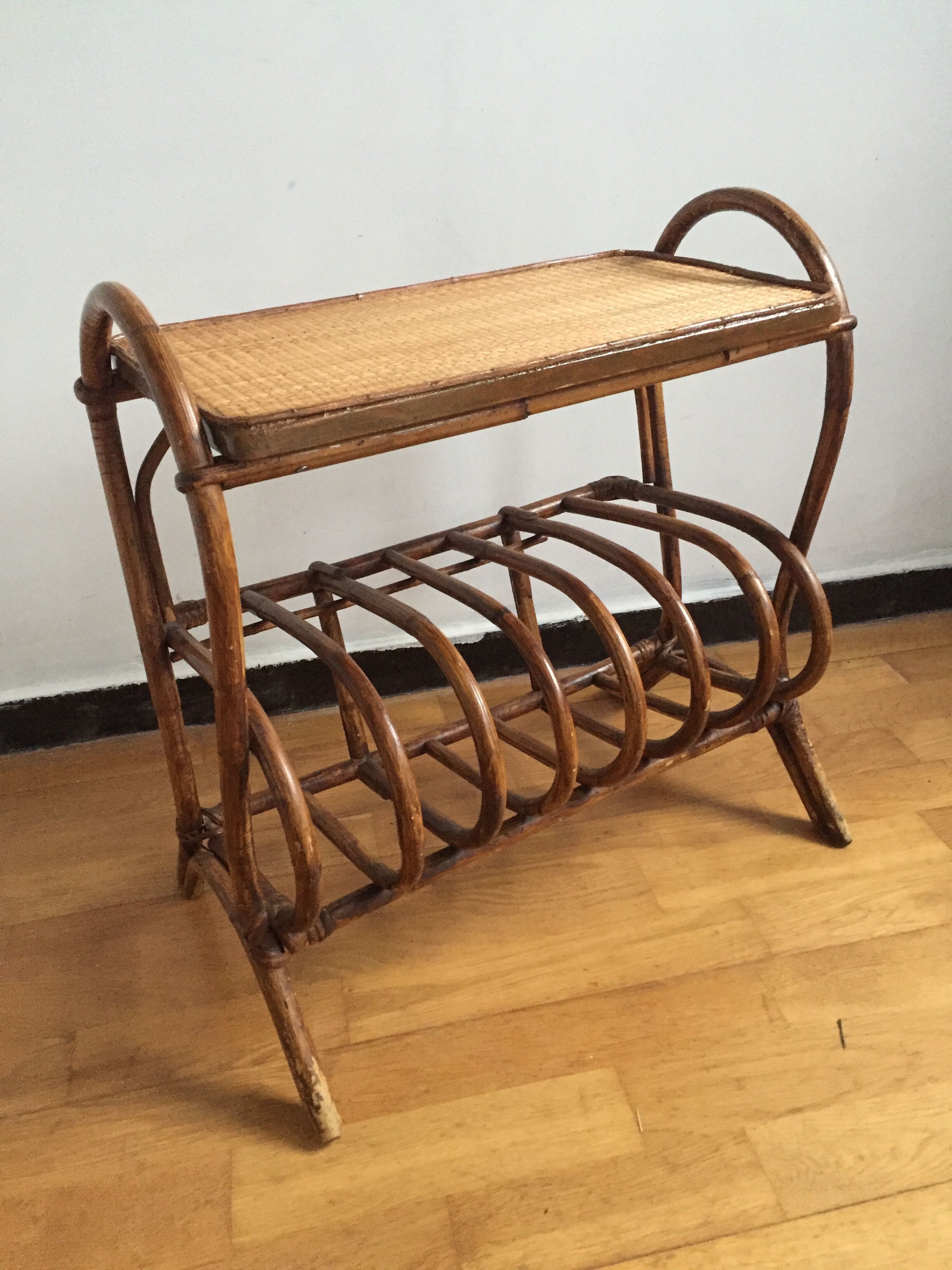 Meuble d'appoint rotin