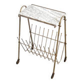 Table d'appoint porte-revues vintage 1950