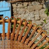 Rattan bed for one place