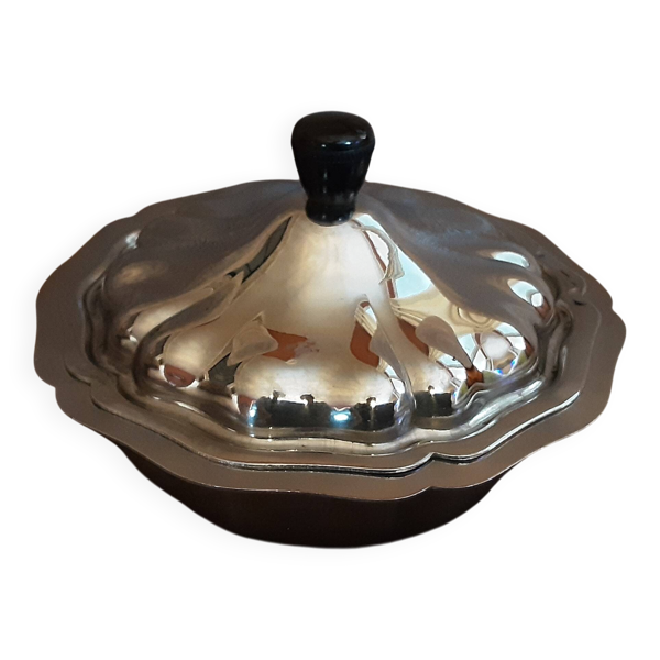 Sucrier  métal vintage