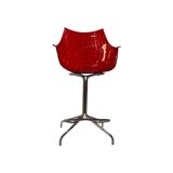 Meridiani high stool by Christophe Pillet for Driade