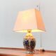 Vintage Dutch Delft blue table lamp by Zenith, Gouda