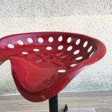 Vintage high stool sitting tractor