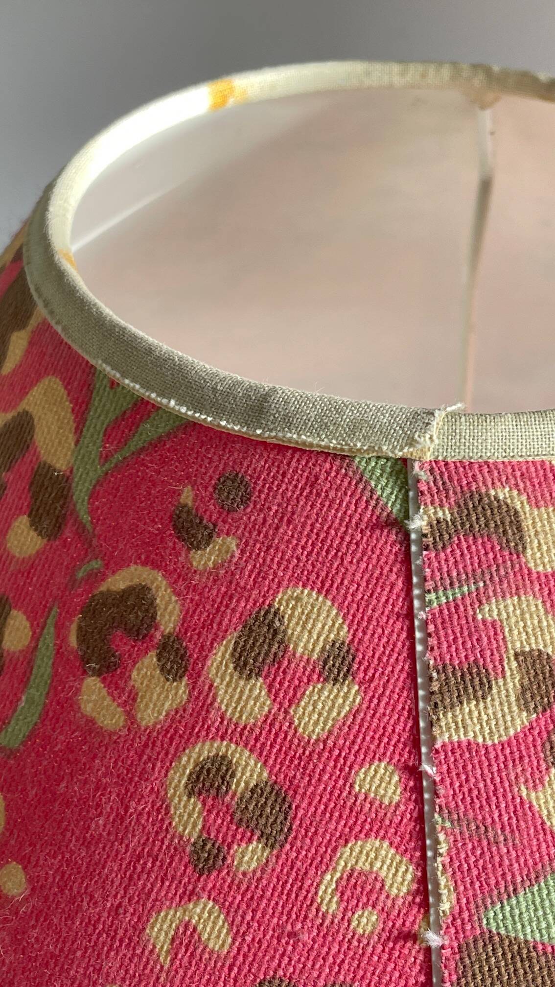 VINTAGE Leopard Ceramic LAMP