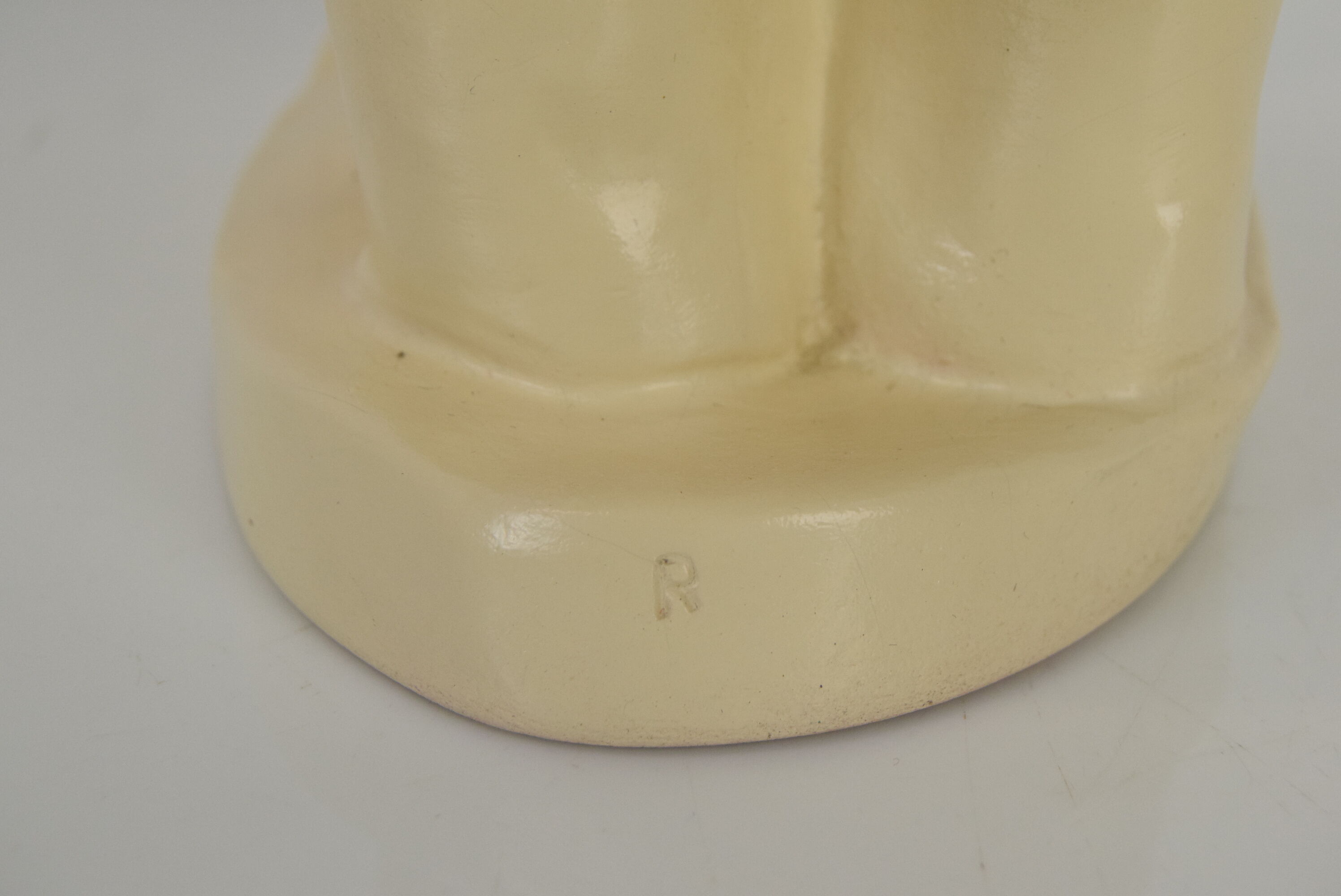 Art deco Ceramic Sculpture Elephant,Czechoslovakia,1930