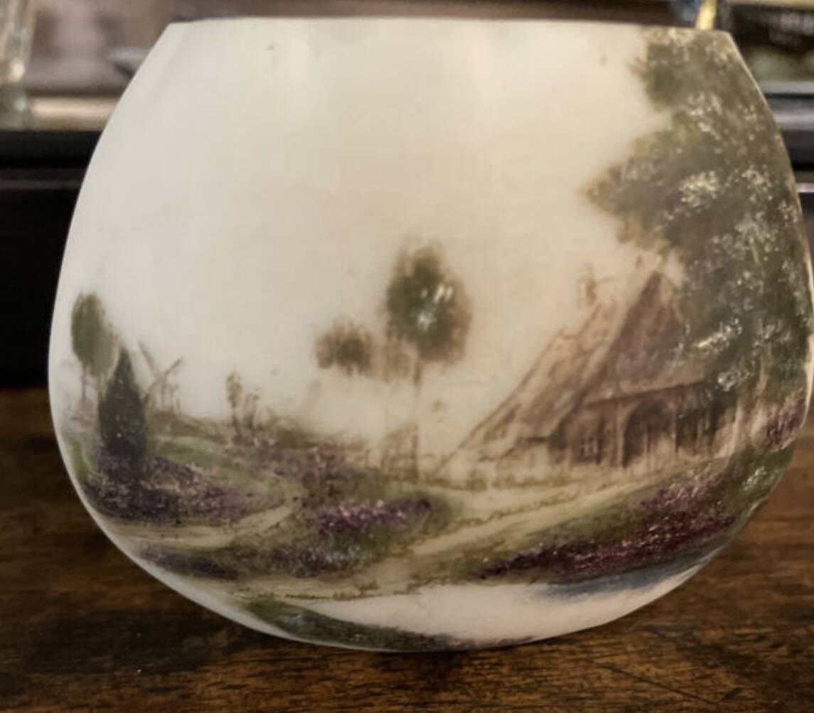 Art Deco opal vase Wirtma