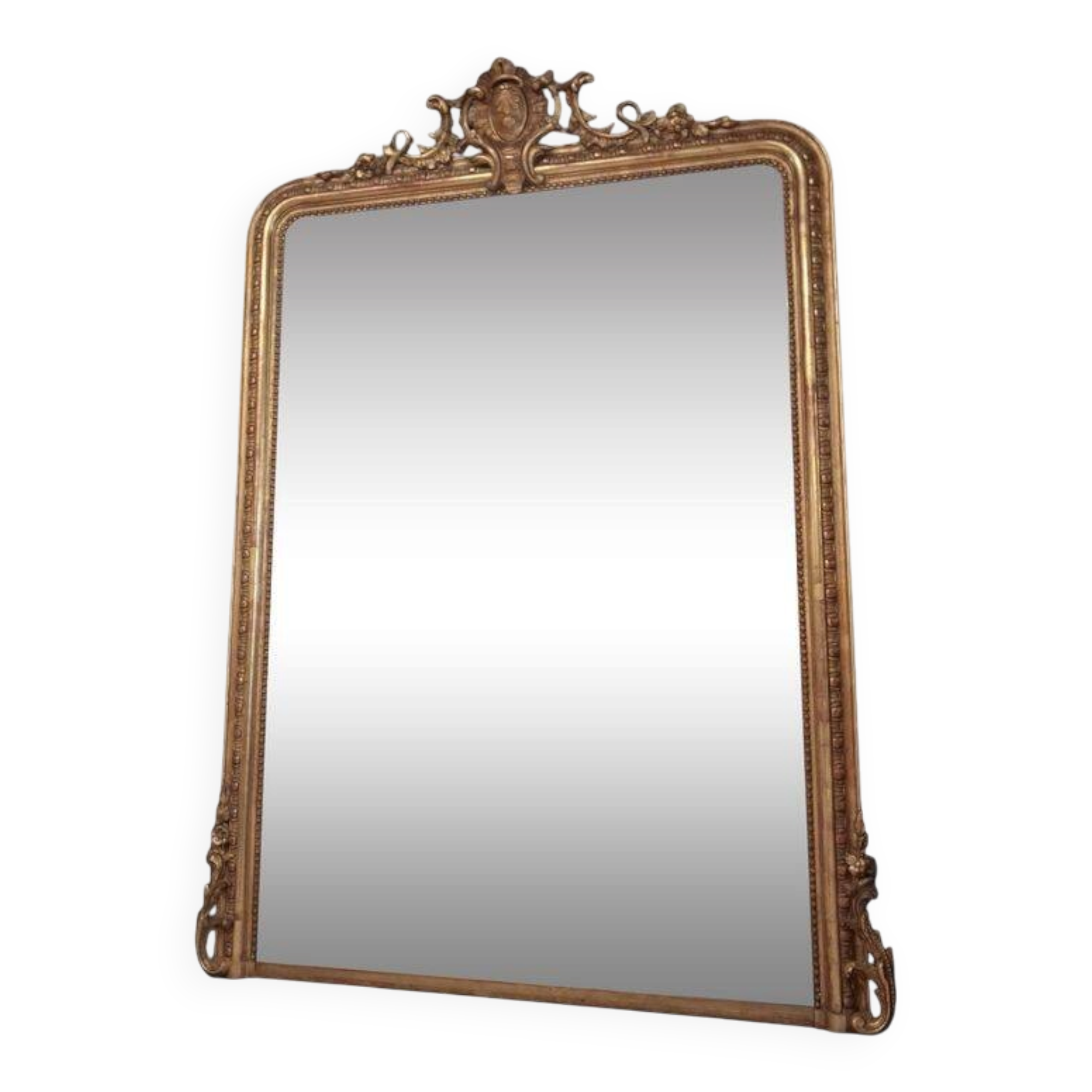 Louis Philippe mirror pediment 186 x 135