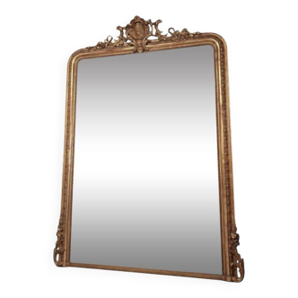 Louis Philippe mirror pediment 186 x 135