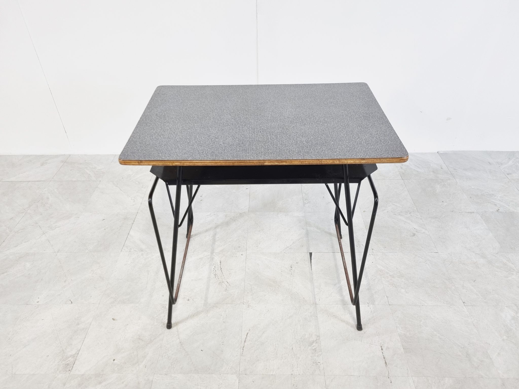 Vintage desk by Willy Van Der Meeren for Tubax, 1950s
