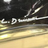 Important English porcelain lamp signed Drimmer 1989