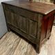 Curved and carved Lyonnaise chest of drawers from the Louis XV period in solid walnut