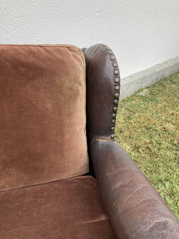 Fauteuil Chesterfield à Oreilles