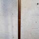 Mid-century floor lamp in brass and polished wood by Böhlmarks, Sweden, 1940s.