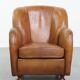 Design Armchair Made from High-Quality Sheepskin Leather