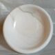 Standing cup in old white marble