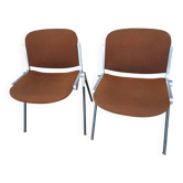 Set of 2 Castelli DSC 106 chairs
