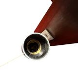 Scandinavian teak and perspex wall light