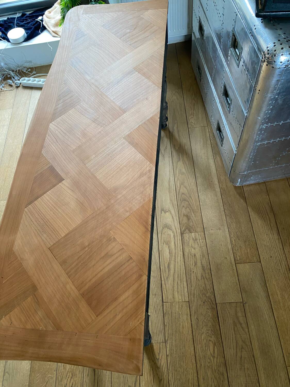 Vintage castle manor entrance furniture console