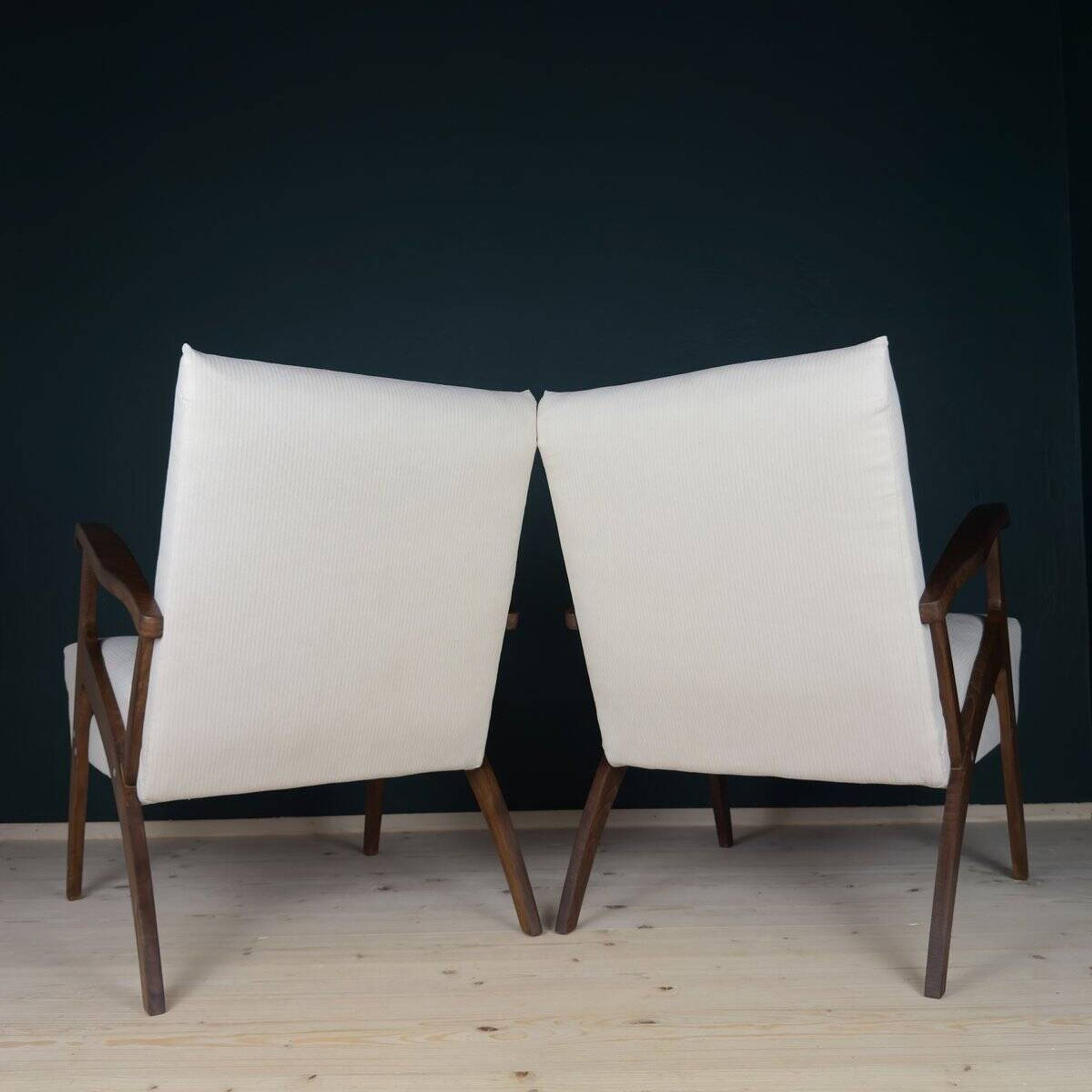Mid-century armchairs, Yugoslavia, 1970s, set of 2