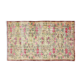 Anatolian handmade vintage rug 237 cm x 145 cm