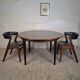 Extendable rosewood table, designed by J. Andersen, Denmark, 1960s