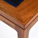Scandinavian coffee table wood and ceramic