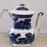 Rare antique porcelain teapot – Copeland England Spode's Tower