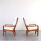 Mid-Century Danish Teak Lounge Chairs by Juul Kristensen, 1960s, Set of 2