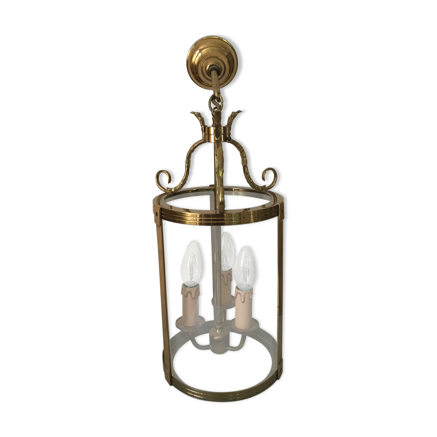 Brass vestibule lantern