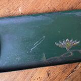 Vintage metal pen holder