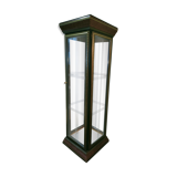 Wooden showcase and gilded motifs 1970
