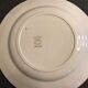 Lot of 3 plates art deco pattern 1940s