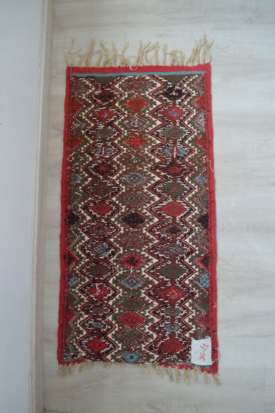 Tapis Kilim fait main 54x106cm
