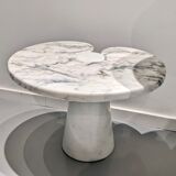 Pair of tables "Eros" by Angelo Mangiarotti for Skipper