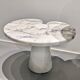 Pair of tables "Eros" by Angelo Mangiarotti for Skipper