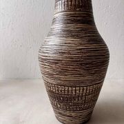 70s Spara ceramic Japandi vase, minimalist vase.