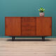 Enfilade en teck, design danois, années 1970, production : Danemark