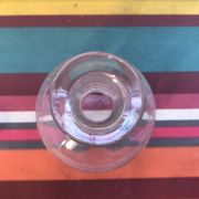 Old Carafe - Glass Bouchon Chiselled Vintage Wine Service