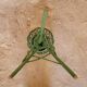 Vintage bamboo and rattan plant holder from the 50/60s